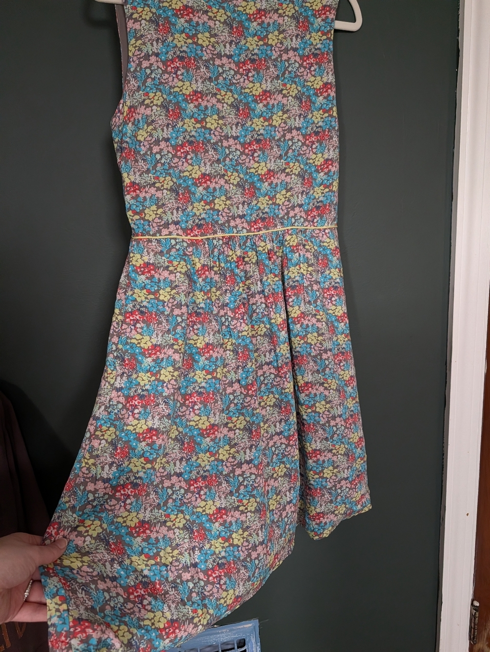Matilda Jane Hello Lovely Multicolor Floral Sleeveless Mini Dress 0035 - Picture 6 of 8